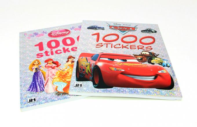 Mewarnai buku dengan stiker, Disney mewarnai buku cetak Layanan