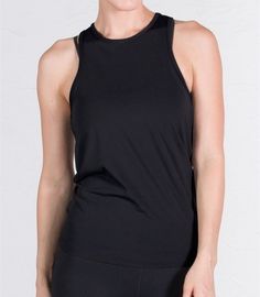 Nylon spandex fitness gym tops women sleeveless workout shirt